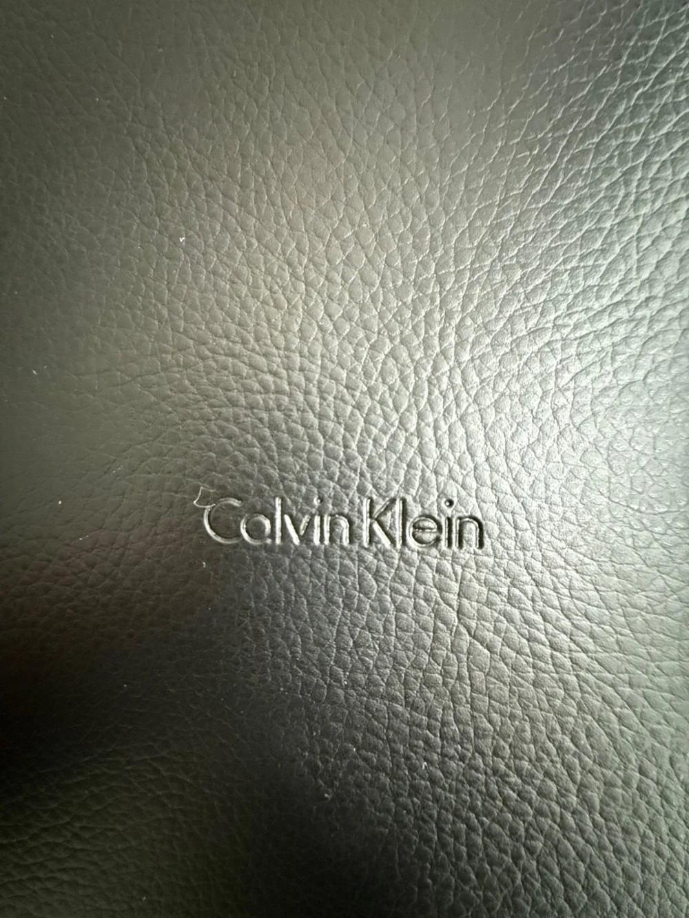 Calvin Klein Black Storage Gift Box Foldable Lid Organizer